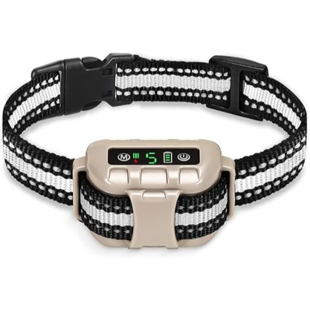 Rechargeable Anti-Bark Collar – Adjustable, Humane & Effective for All Dogs